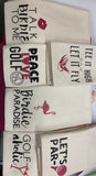 Ladies Golf towels