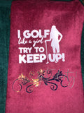 Ladies Golf towels