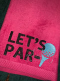 Ladies Golf towels