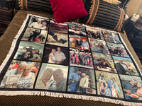 Custom photo blankets